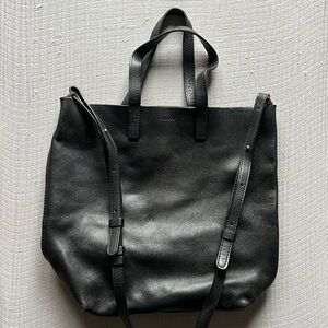 Auxiliary by Aritzia 100% cow Leather Crossbody Bag